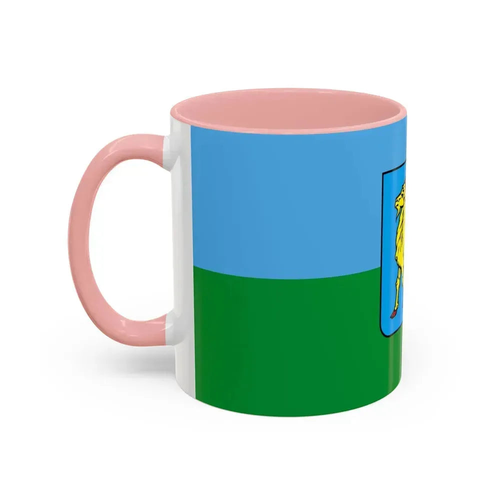 Flag of Istria County Croatia - Accent Coffee Mug - Go Mug Yourself