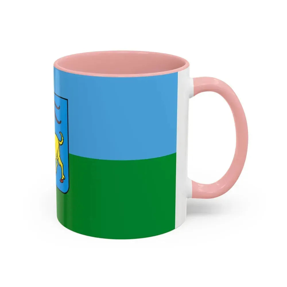 Flag of Istria County Croatia - Accent Coffee Mug - Go Mug Yourself