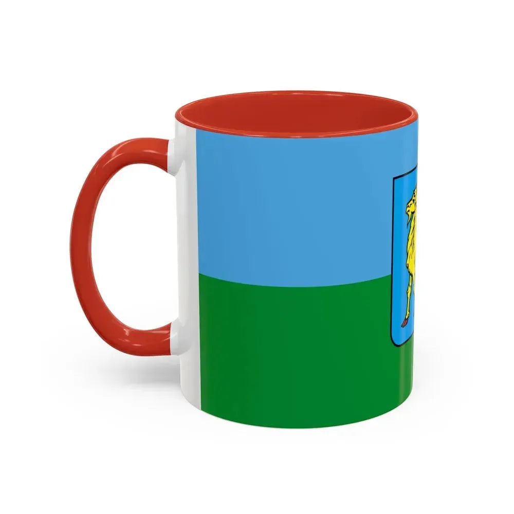 Flag of Istria County Croatia - Accent Coffee Mug - Go Mug Yourself