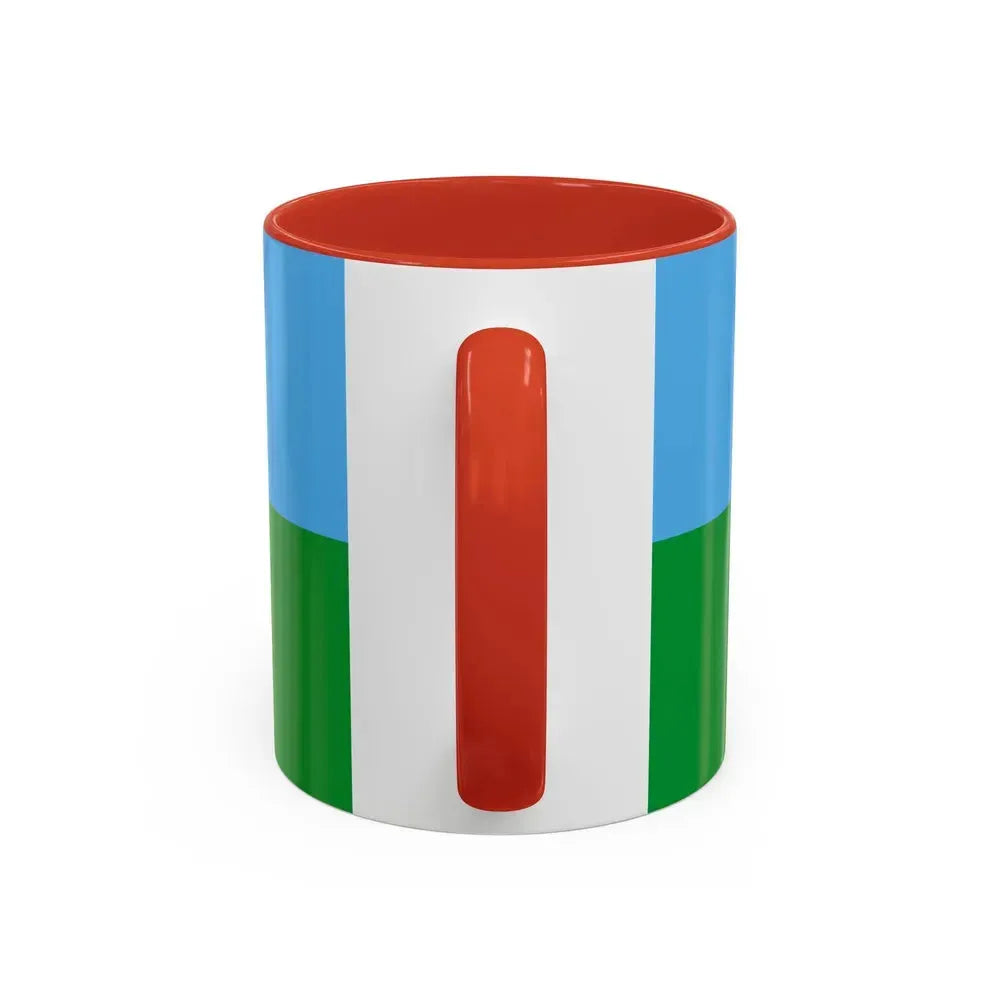 Flag of Istria County Croatia - Accent Coffee Mug - Go Mug Yourself