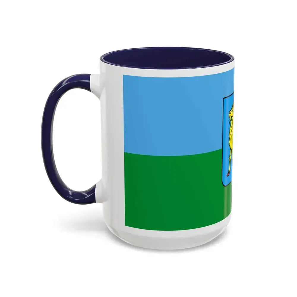 Flag of Istria County Croatia - Accent Coffee Mug - Go Mug Yourself