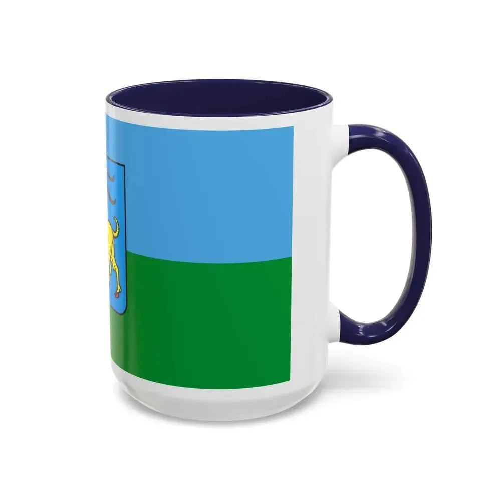 Flag of Istria County Croatia - Accent Coffee Mug - Go Mug Yourself