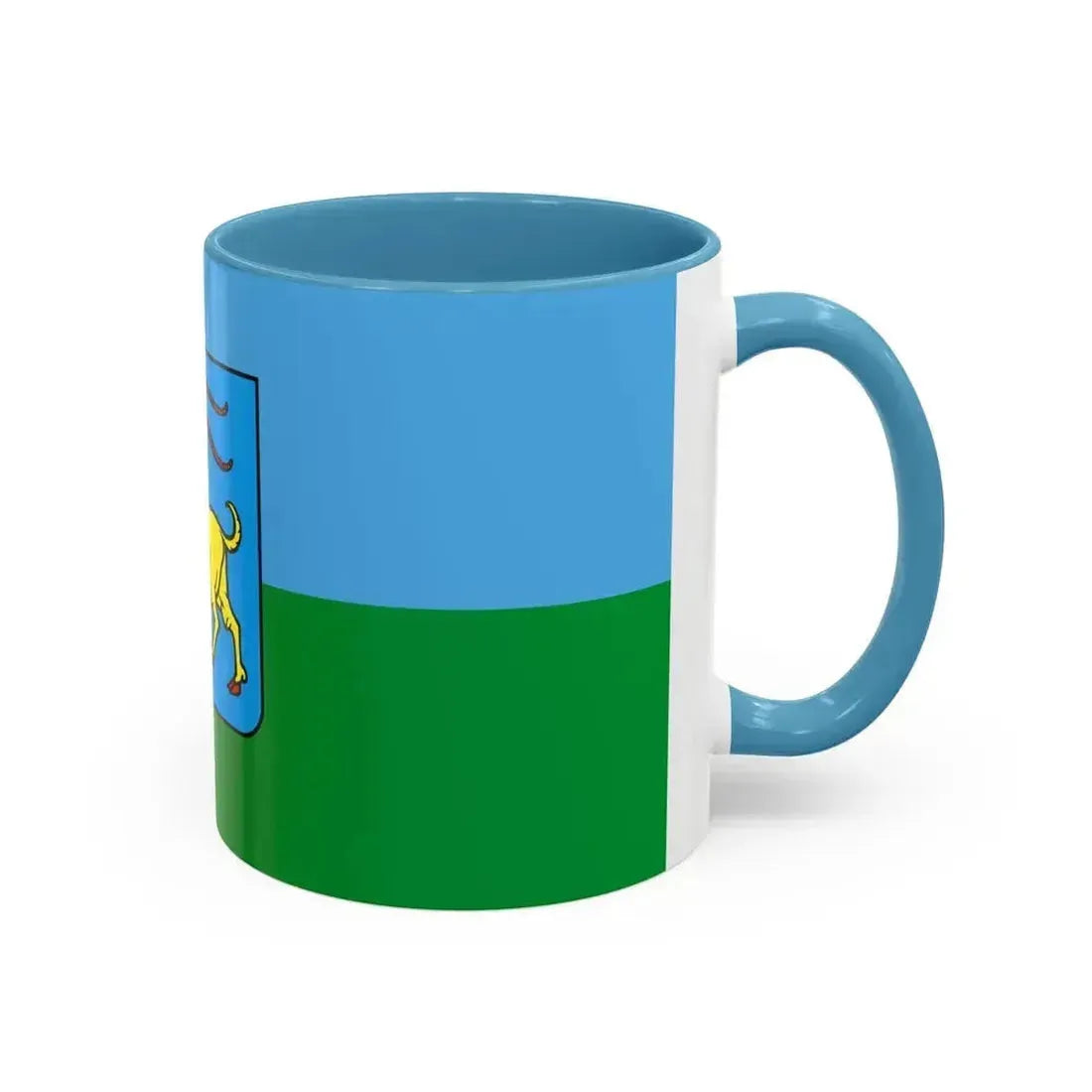 Flag of Istria County Croatia - Accent Coffee Mug - Go Mug Yourself