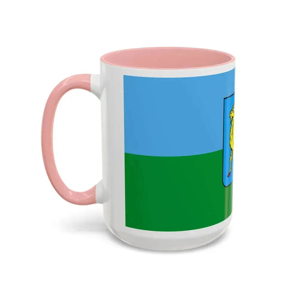 Flag of Istria County Croatia - Accent Coffee Mug - Go Mug Yourself