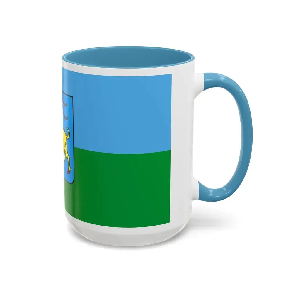 Flag of Istria County Croatia - Accent Coffee Mug - Go Mug Yourself