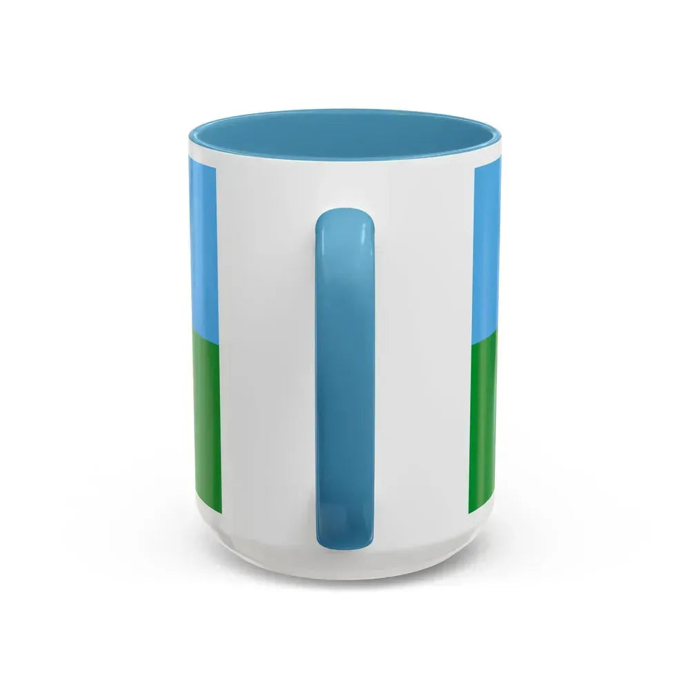 Flag of Istria County Croatia - Accent Coffee Mug - Go Mug Yourself