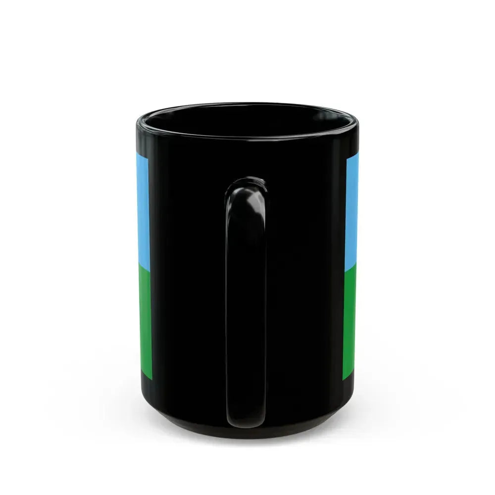 Flag of Istria County Croatia - Black Coffee Mug - Go Mug Yourself
