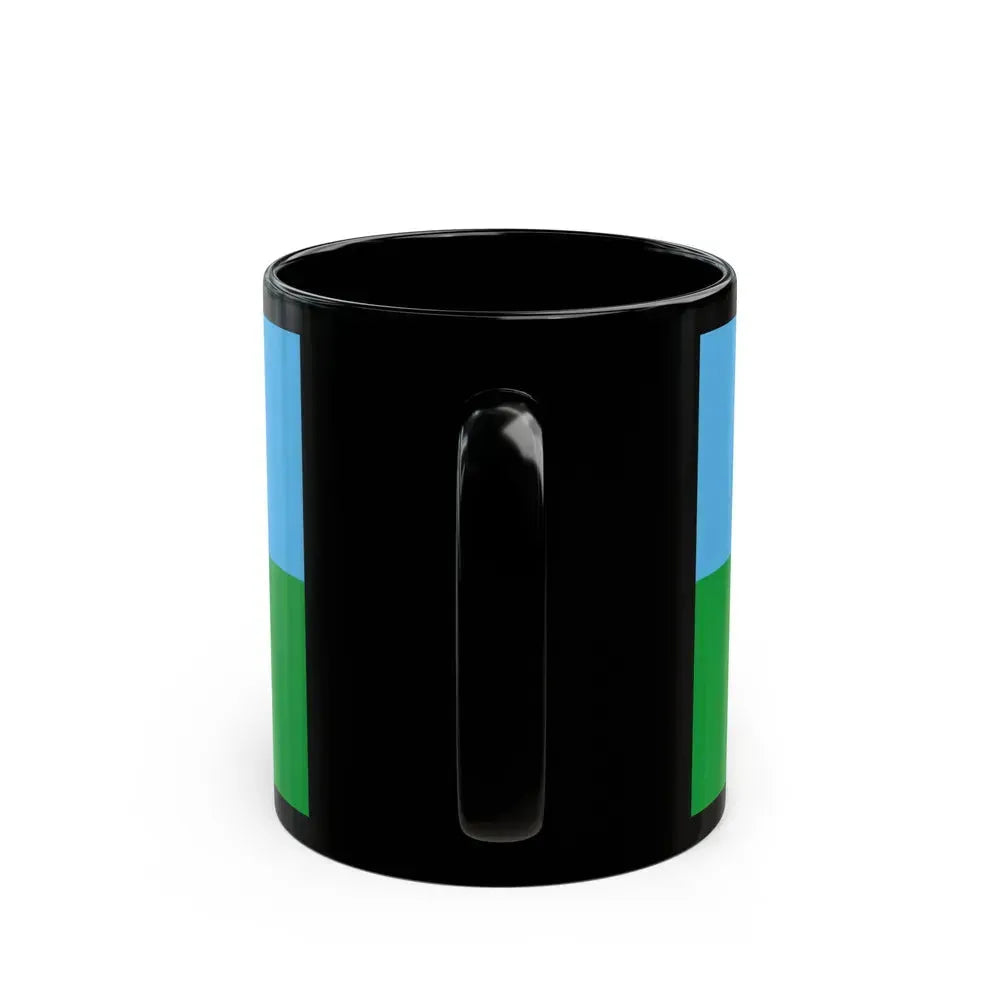 Flag of Istria County Croatia - Black Coffee Mug - Go Mug Yourself