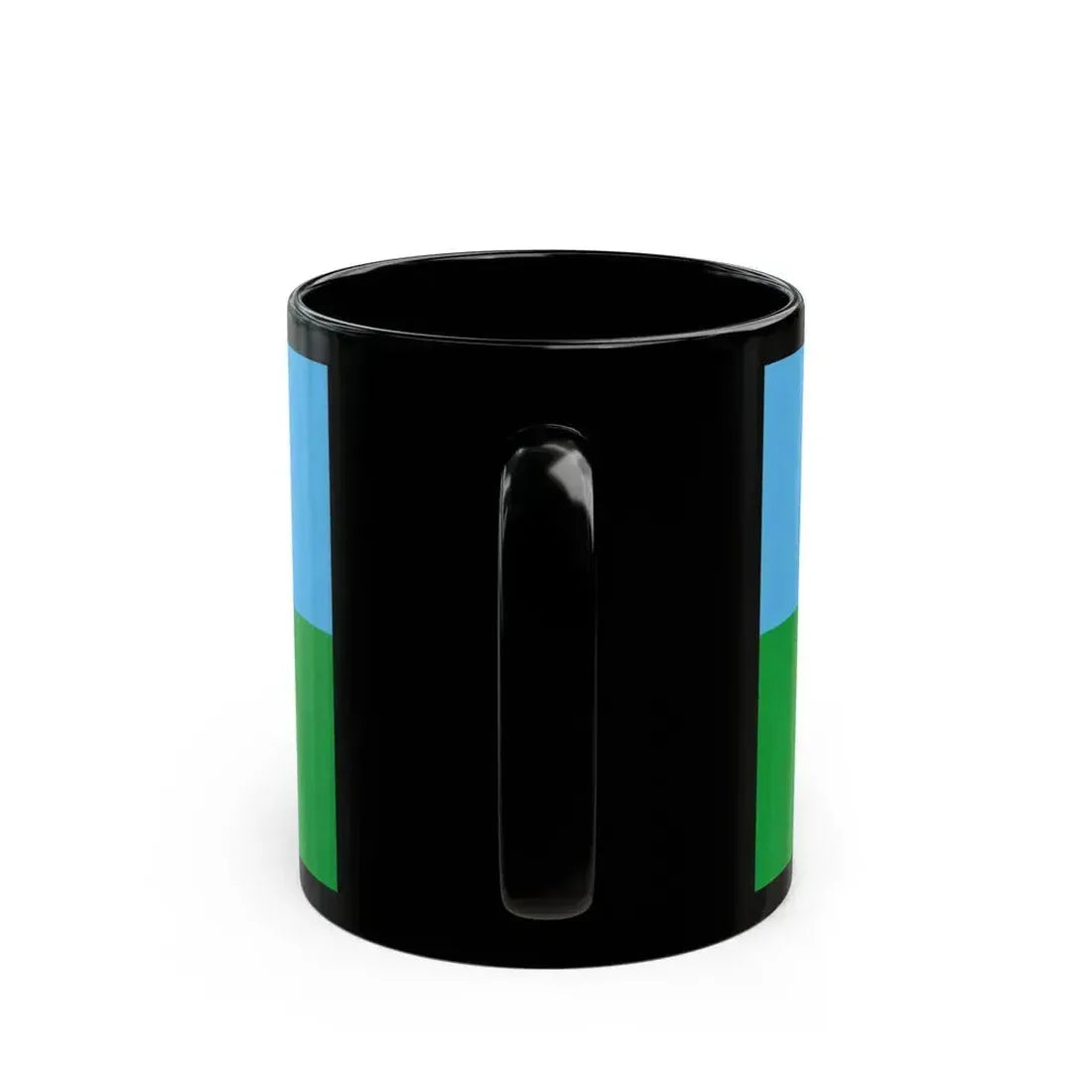 Flag of Istria County Croatia - Black Coffee Mug - Go Mug Yourself