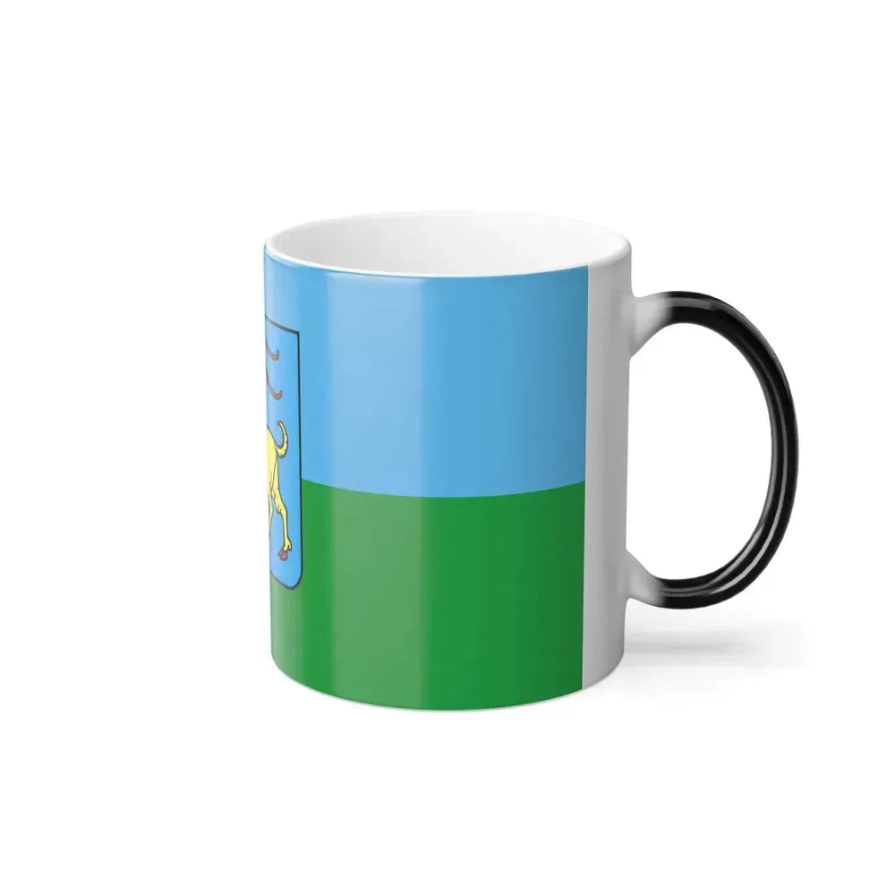 Flag of Istria County Croatia - Color Changing Coffee Mug - Go Mug Yourself