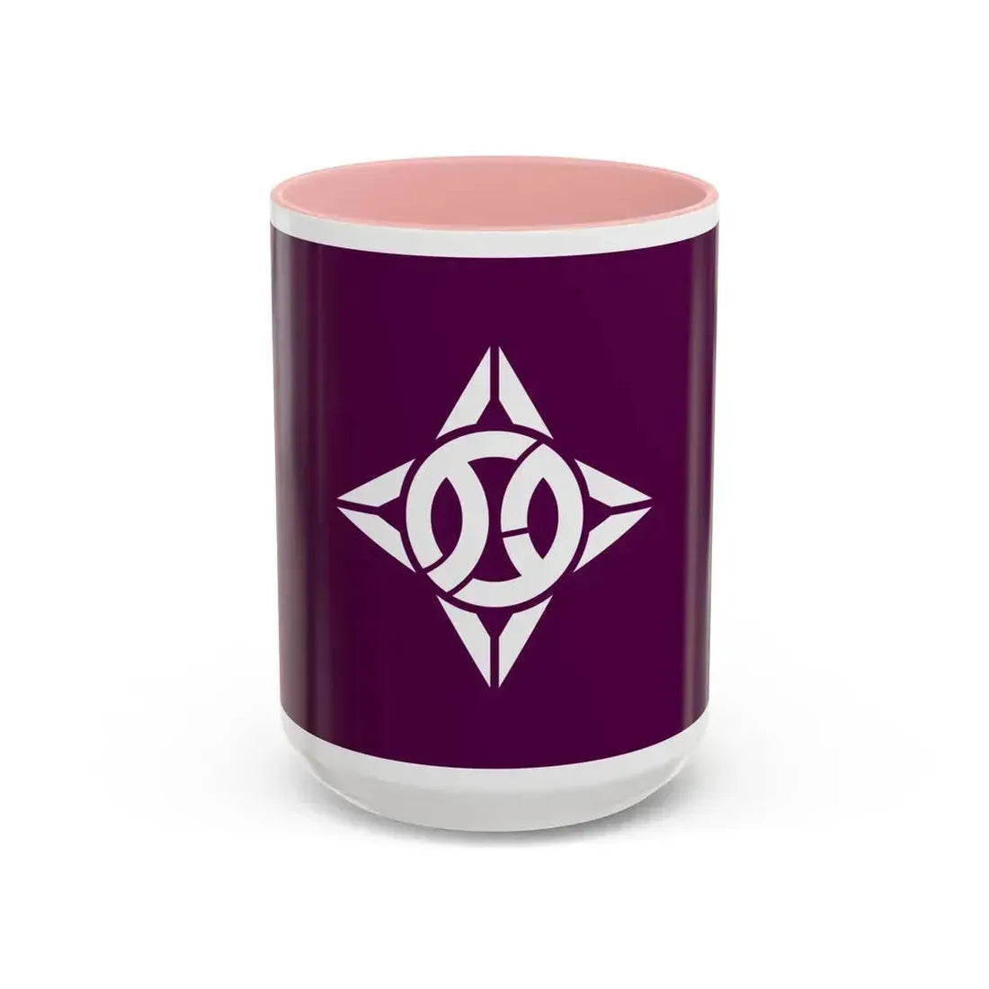 Flag of Itabashi Tokyo Japan - Accent Coffee Mug 15oz Pink - Go Mug Yourself