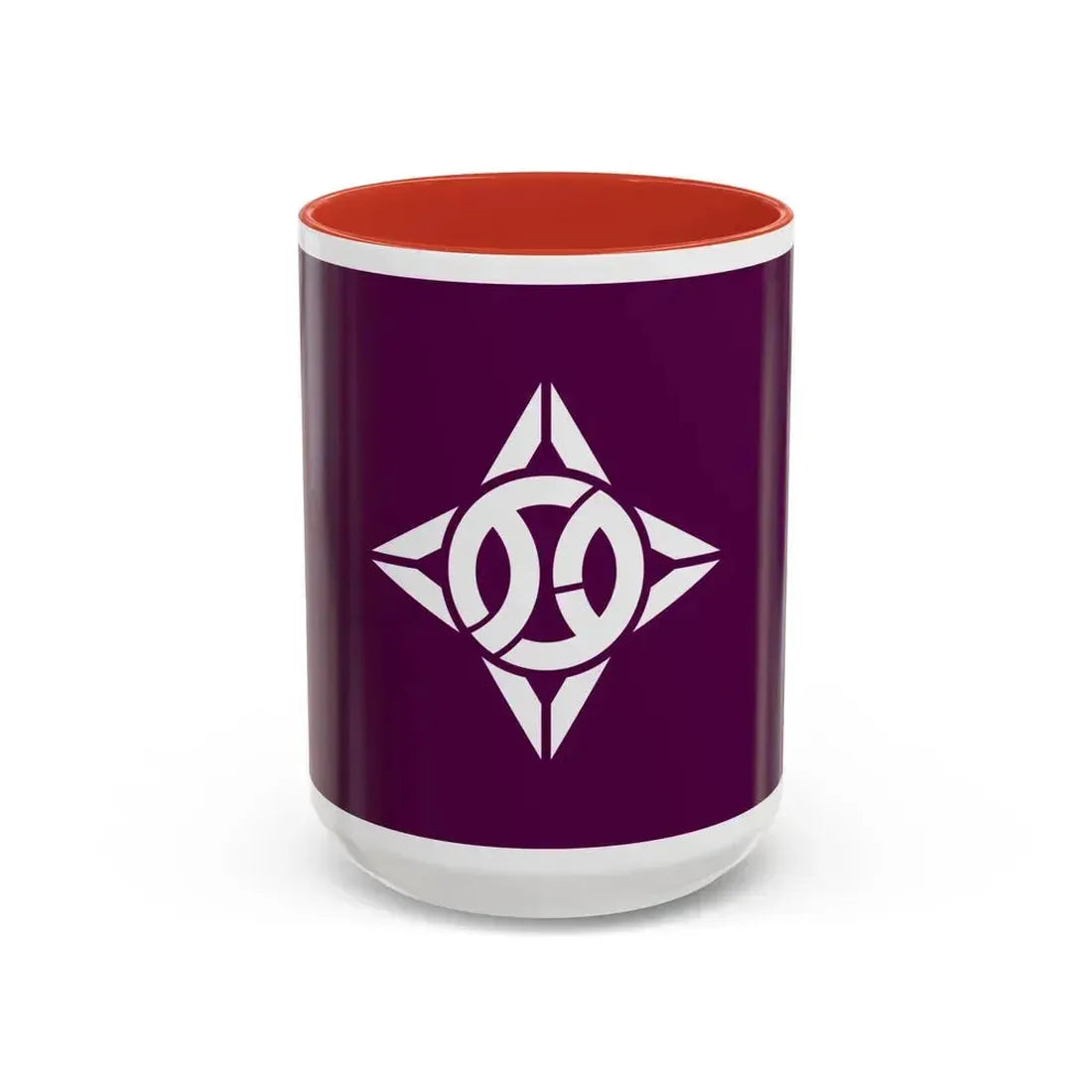 Flag of Itabashi Tokyo Japan - Accent Coffee Mug 15oz Red - Go Mug Yourself