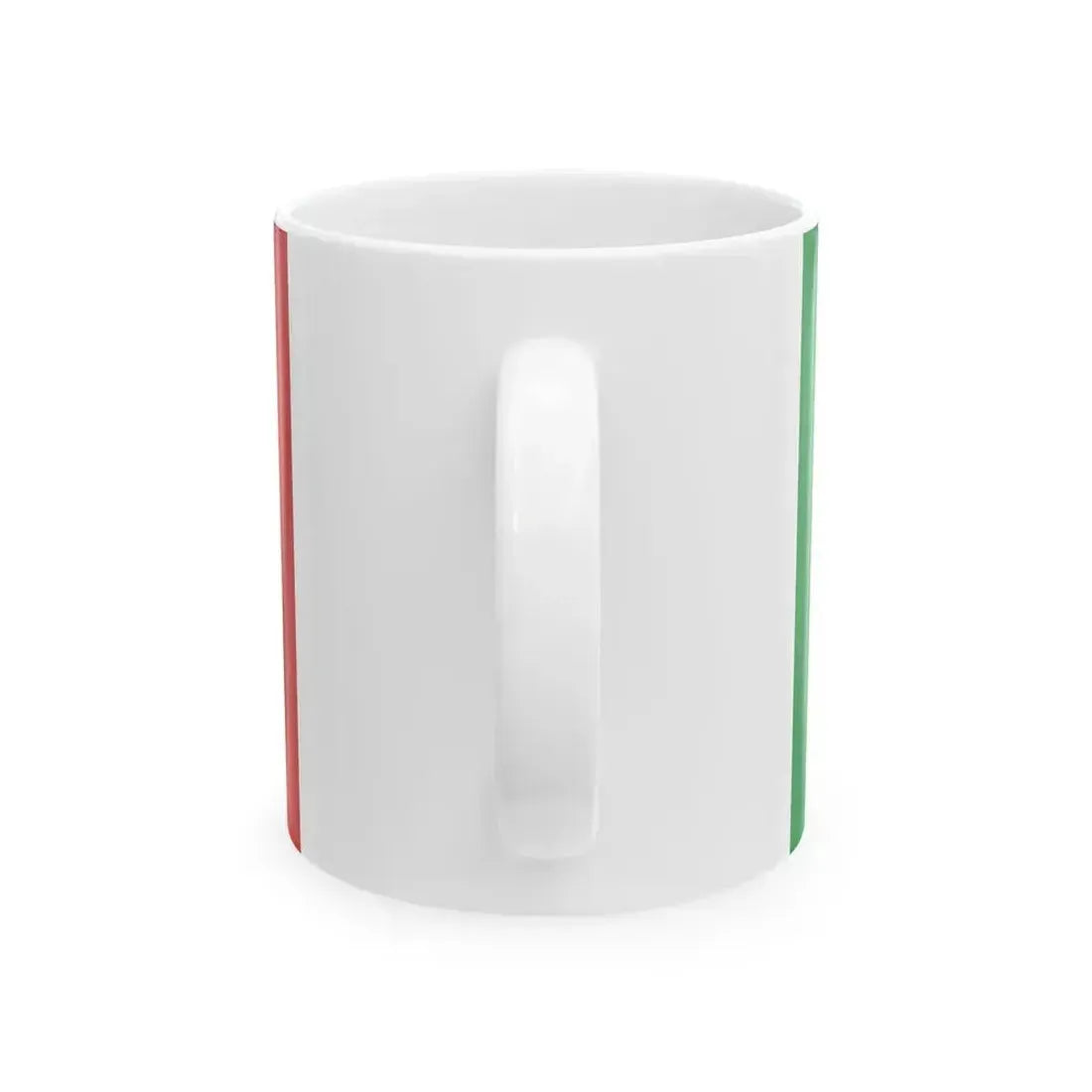 Flag of Italian Jews (Italy) White Coffee Mug - Go Mug Yourself