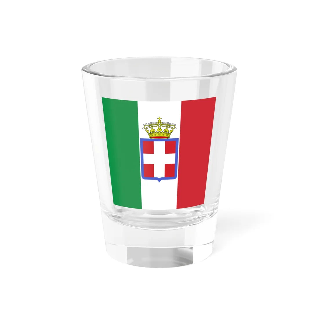 Flag of Italy 1860 (Eritrea) Shot Glass 1.5oz 1.5oz - Go Mug Yourself