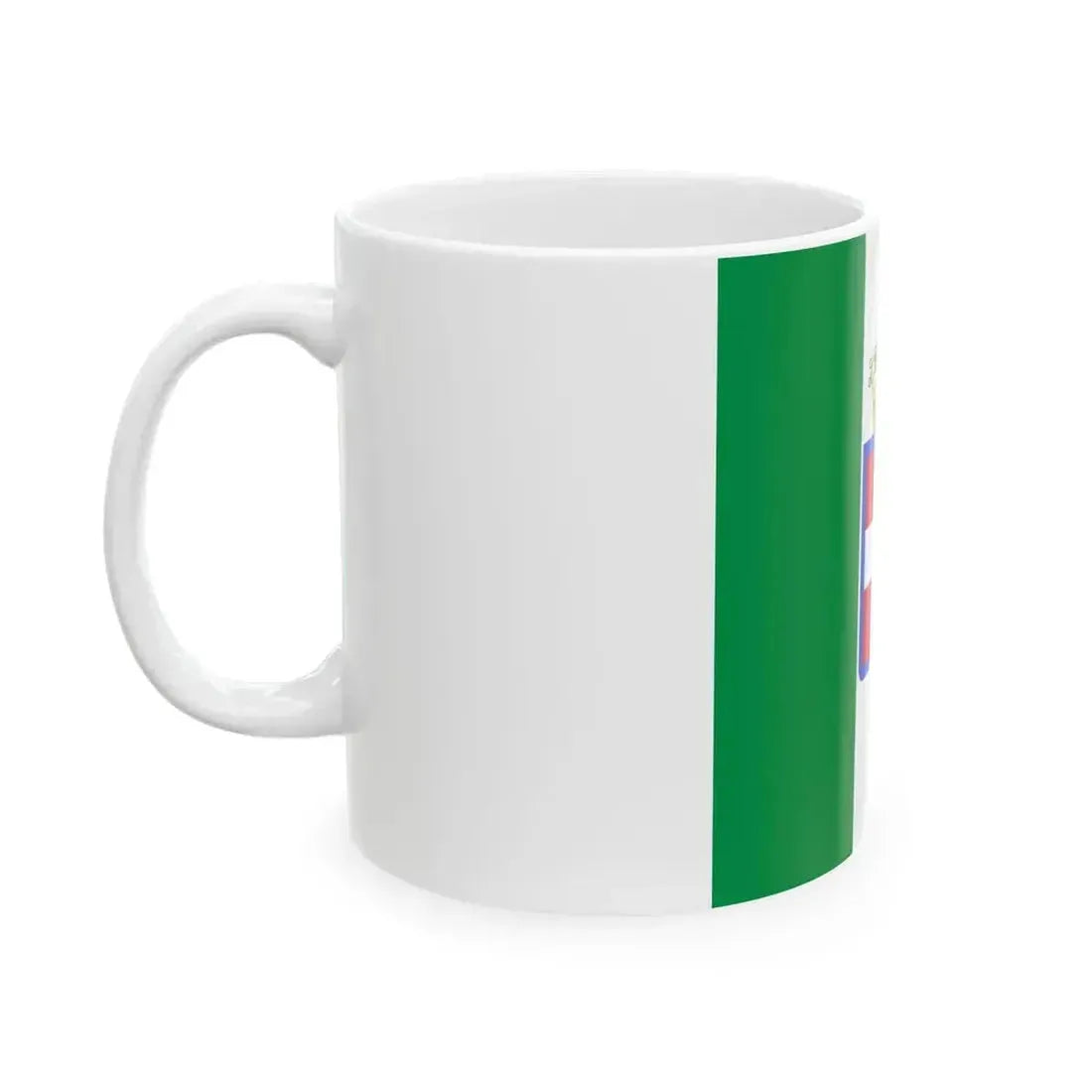 Flag of Italy 1860 (Eritrea) White Coffee Mug - Go Mug Yourself