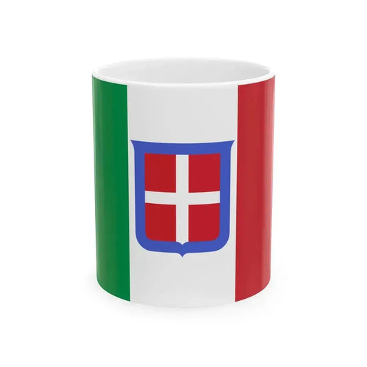 Flag of Italy 1861-1946 (Eritrea) White Coffee Mug 11oz - Go Mug Yourself