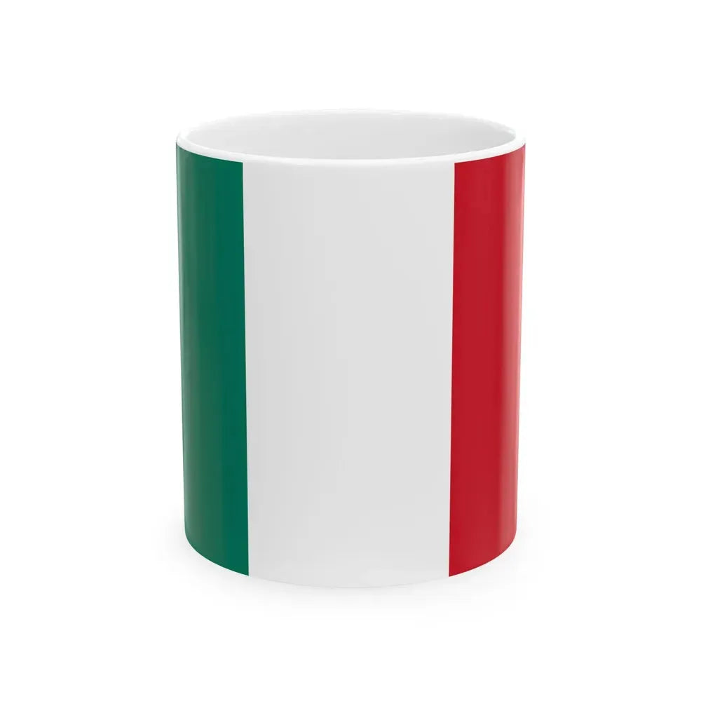 Flag of Italy 1946-2003 (Italy) White Coffee Mug 11oz - Go Mug Yourself