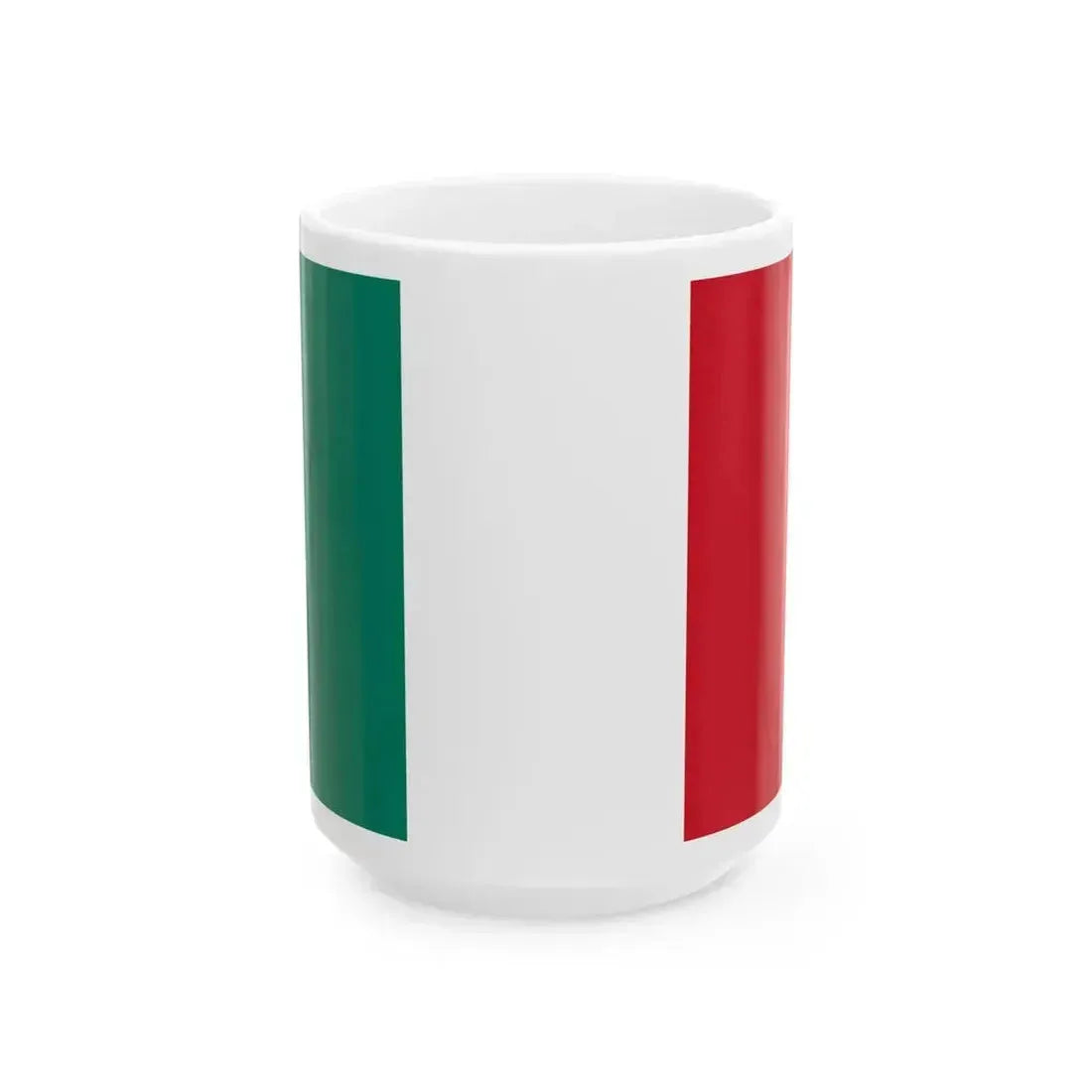 Flag of Italy 1946-2003 (Italy) White Coffee Mug 15oz - Go Mug Yourself