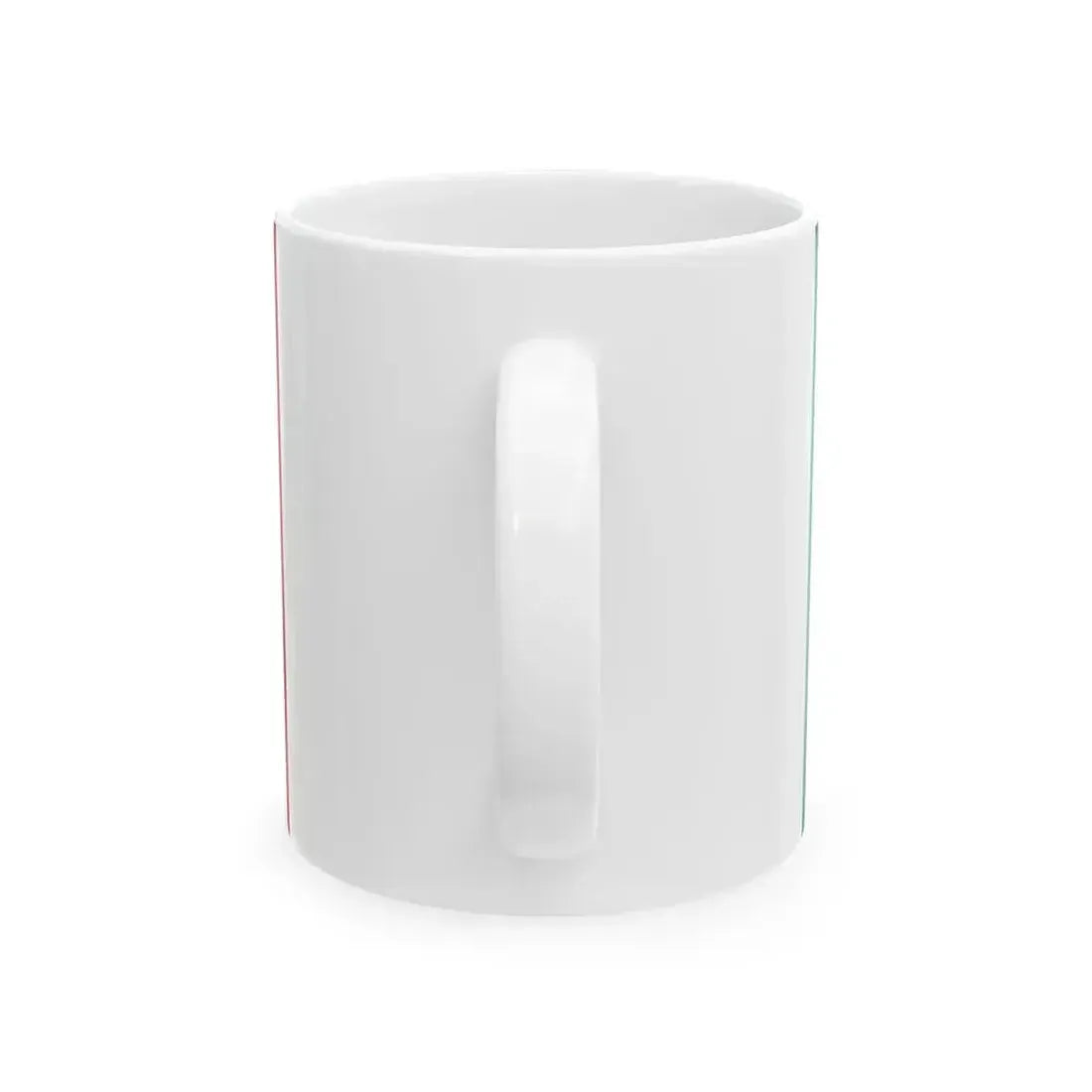 Flag of Italy 2003-2006 (Italy) White Coffee Mug - Go Mug Yourself