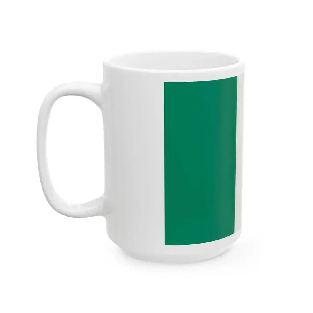 Flag of Italy 2003-2006 proposed RGB (Italy) White Coffee Mug - Go Mug Yourself