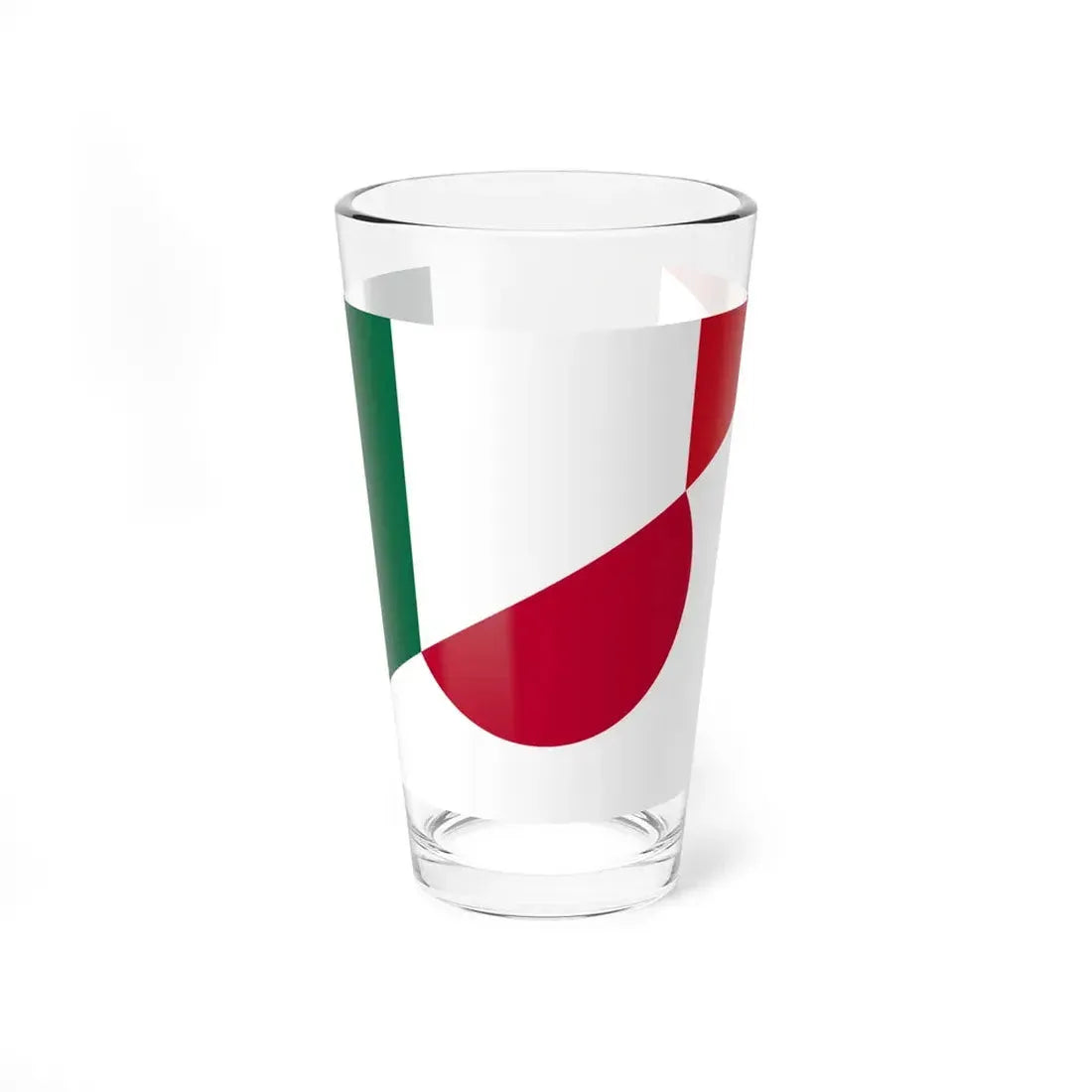 Flag of Italy and Japan (Italy) Pint Glass 16oz 16oz - Go Mug Yourself