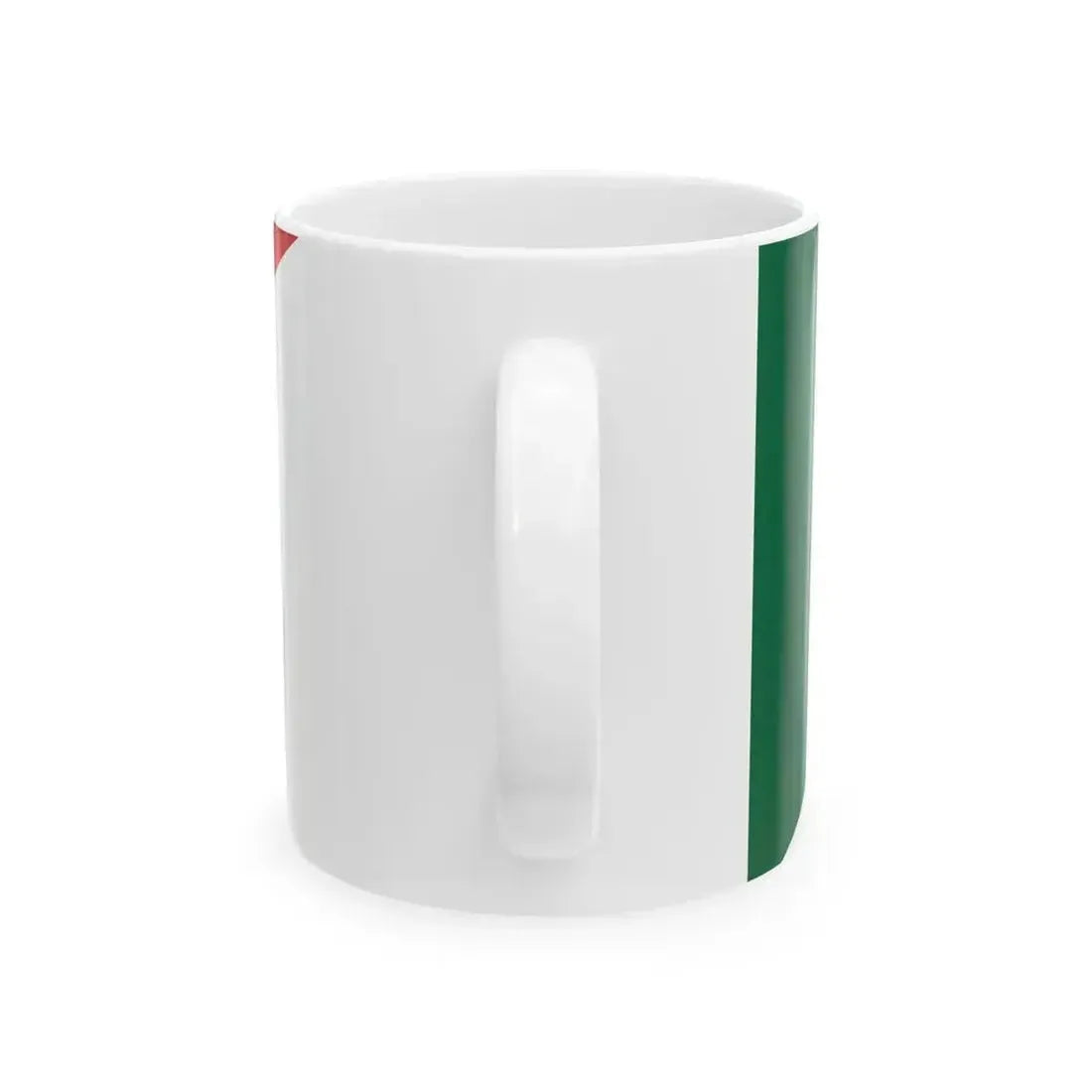 Flag of Italy and Japan (Italy) White Coffee Mug - Go Mug Yourself