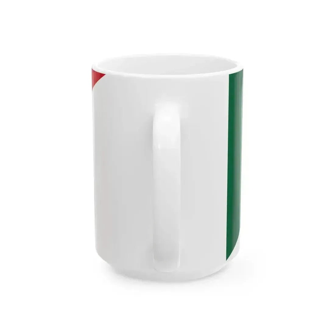 Flag of Italy and Japan (Italy) White Coffee Mug - Go Mug Yourself