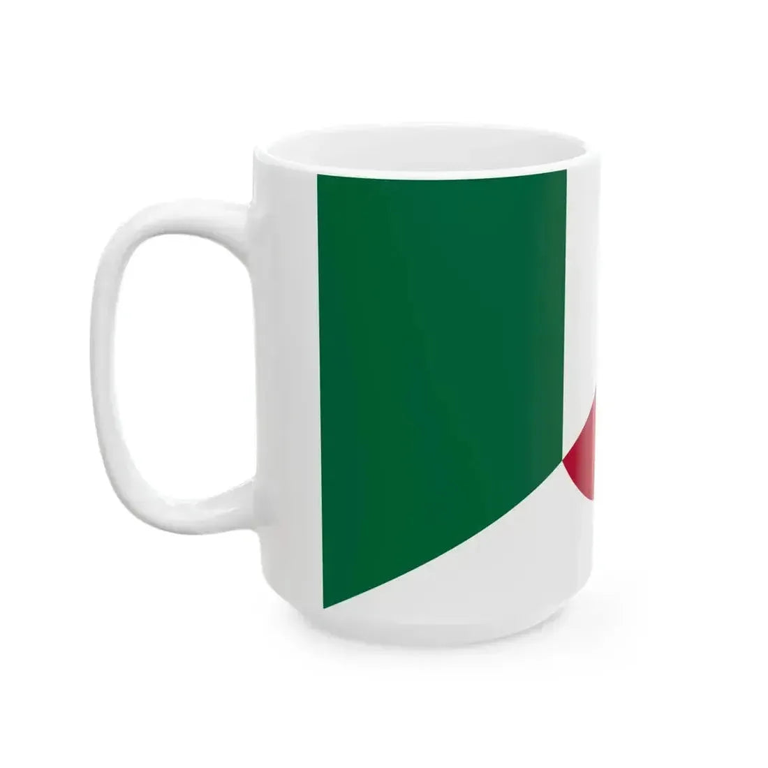 Flag of Italy and Japan (Italy) White Coffee Mug - Go Mug Yourself