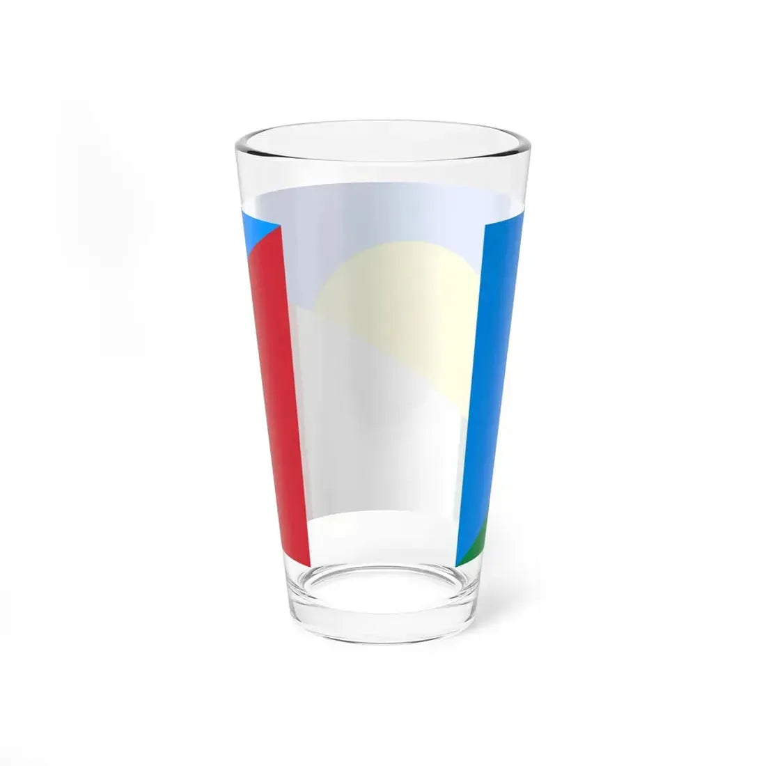 Flag of Italy and Palau (Italy) Pint Glass 16oz - Go Mug Yourself