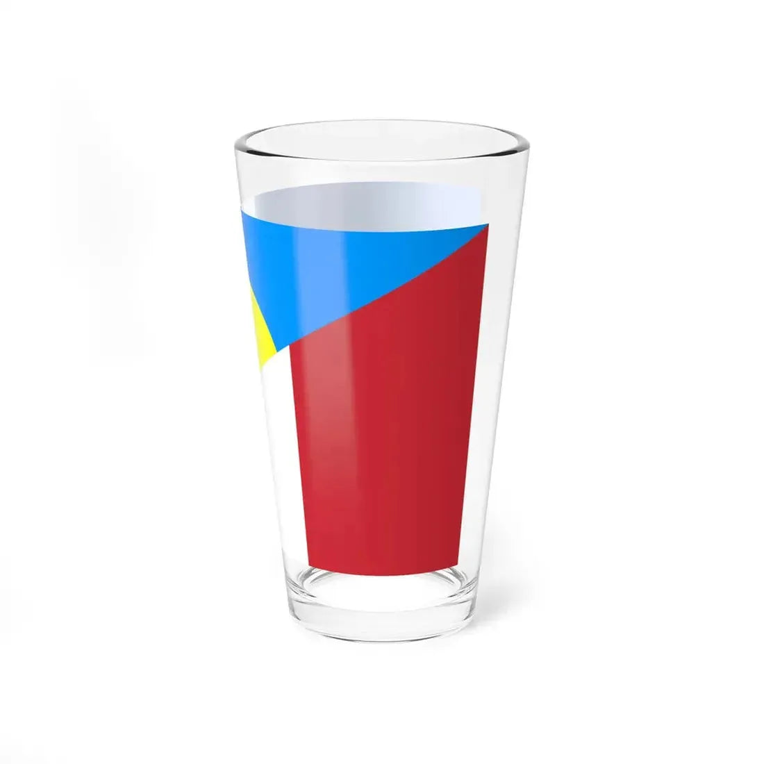 Flag of Italy and Palau (Italy) Pint Glass 16oz - Go Mug Yourself