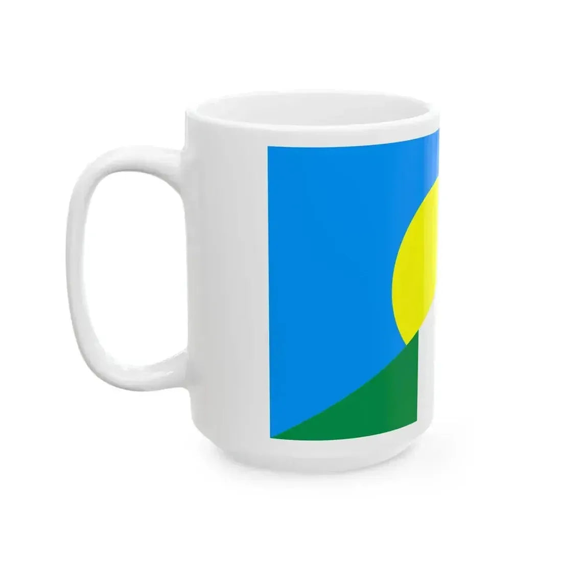 Flag of Italy and Palau (Italy) White Coffee Mug - Go Mug Yourself