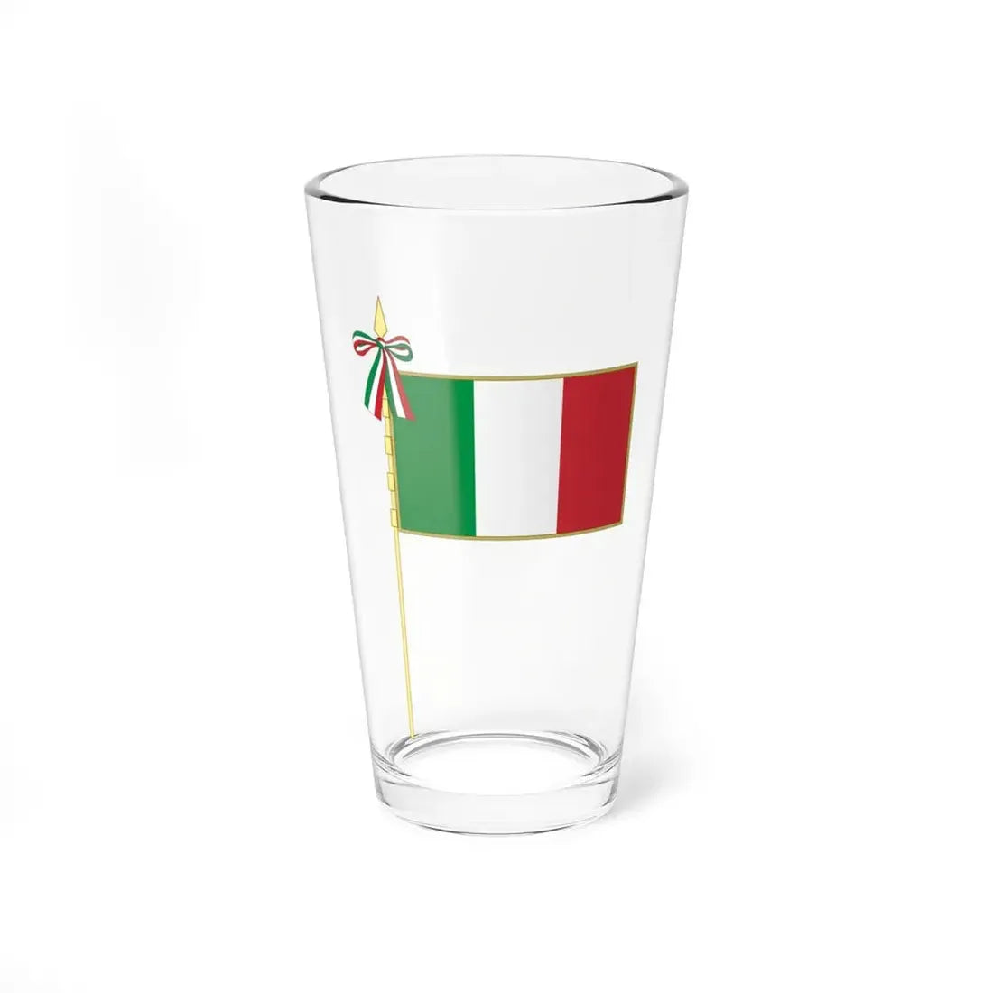 Flag of Italy Complete (Italy) Pint Glass 16oz 16oz - Go Mug Yourself