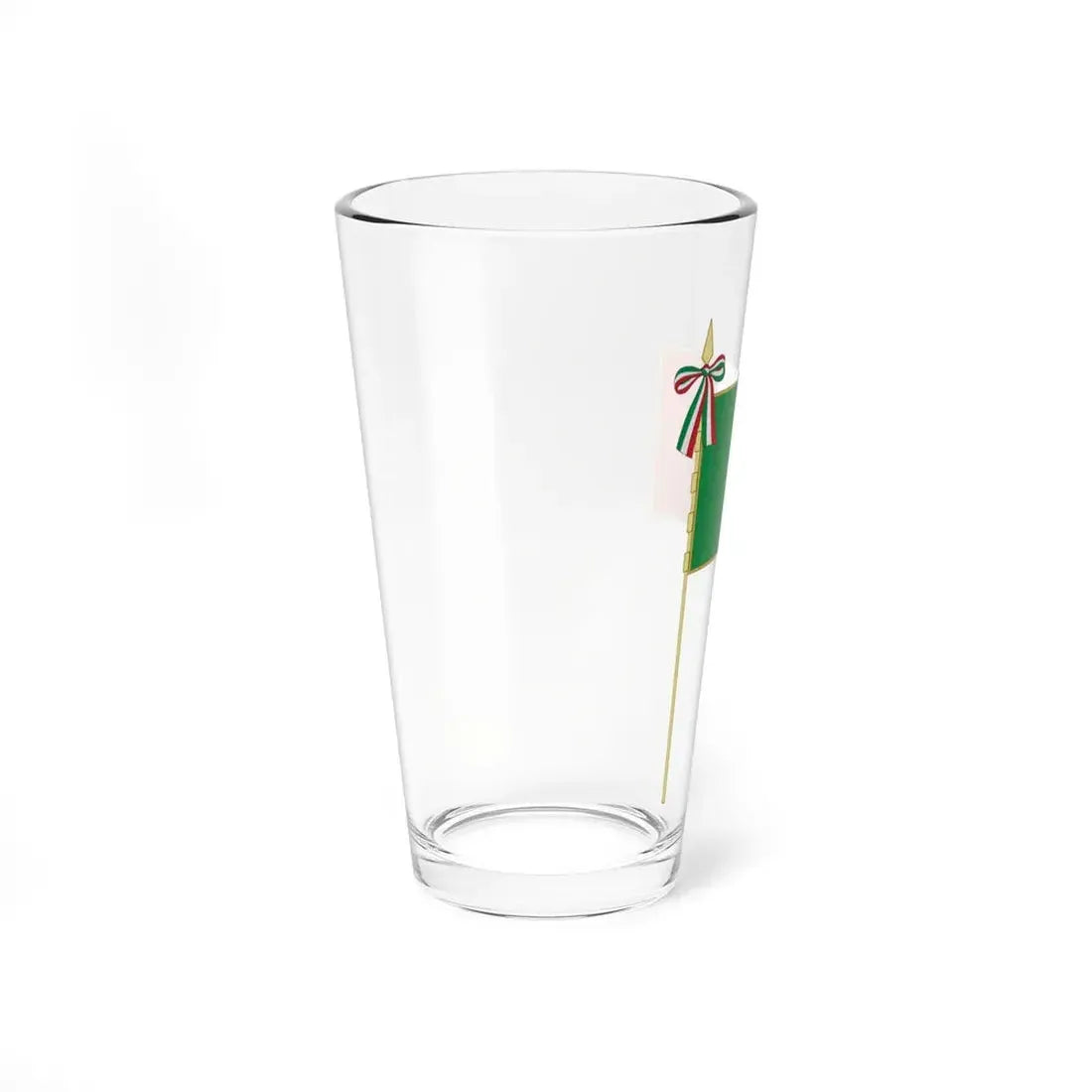 Flag of Italy Complete (Italy) Pint Glass 16oz - Go Mug Yourself