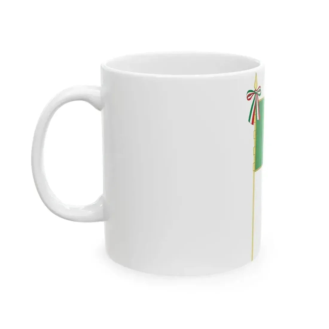 Flag of Italy Complete (Italy) White Coffee Mug - Go Mug Yourself