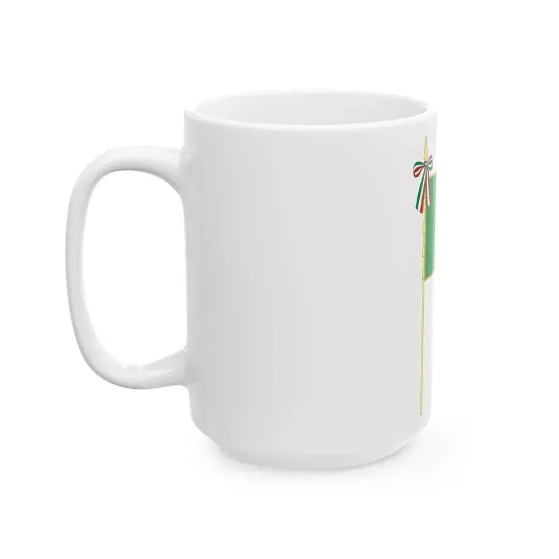 Flag of Italy Complete (Italy) White Coffee Mug - Go Mug Yourself