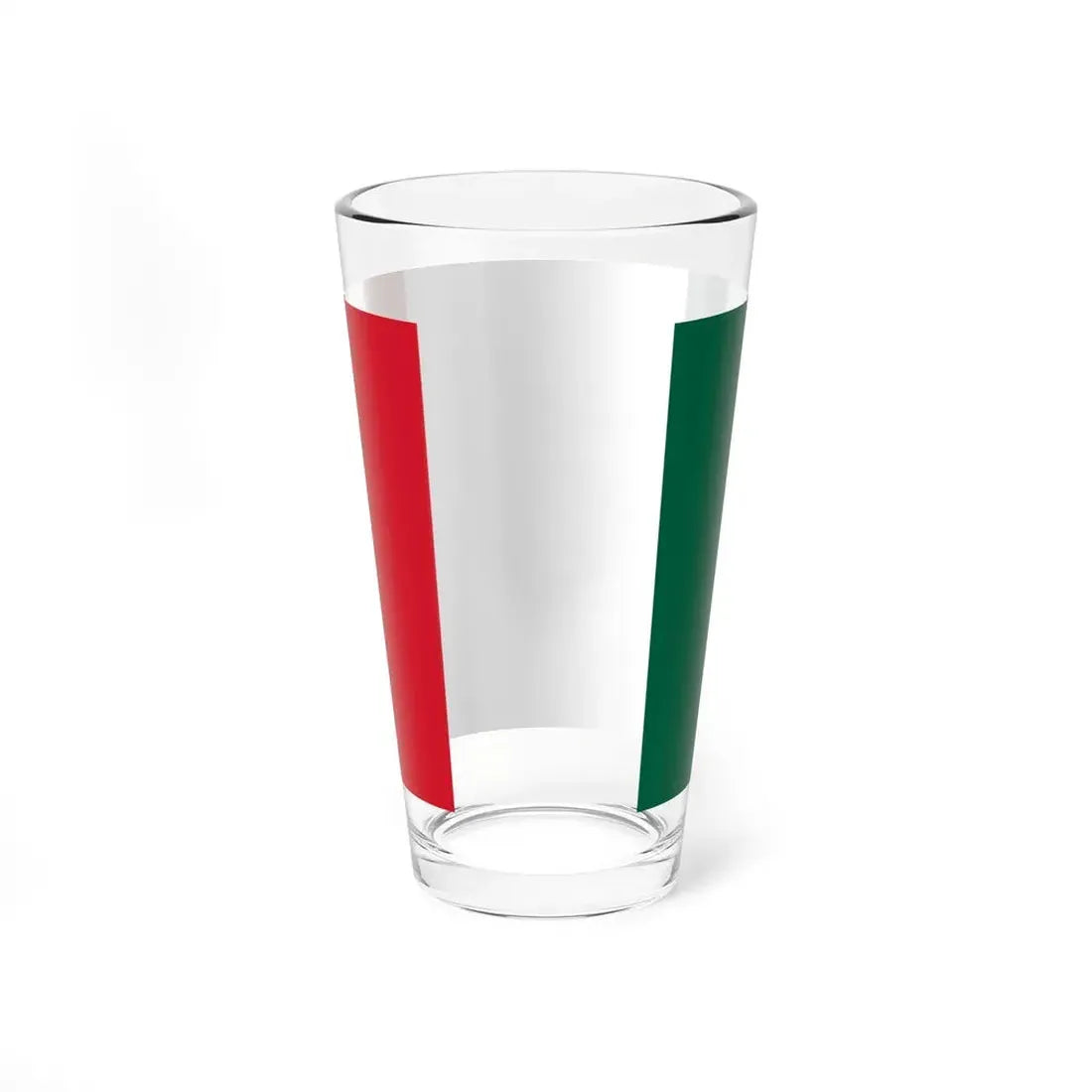 Flag of Italy variant (Italy) Pint Glass 16oz - Go Mug Yourself