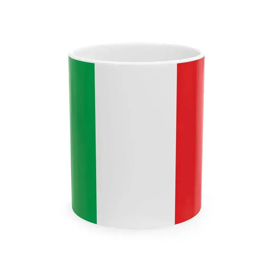Flag of Italy WFB 2013 (Italy) White Coffee Mug 11oz - Go Mug Yourself