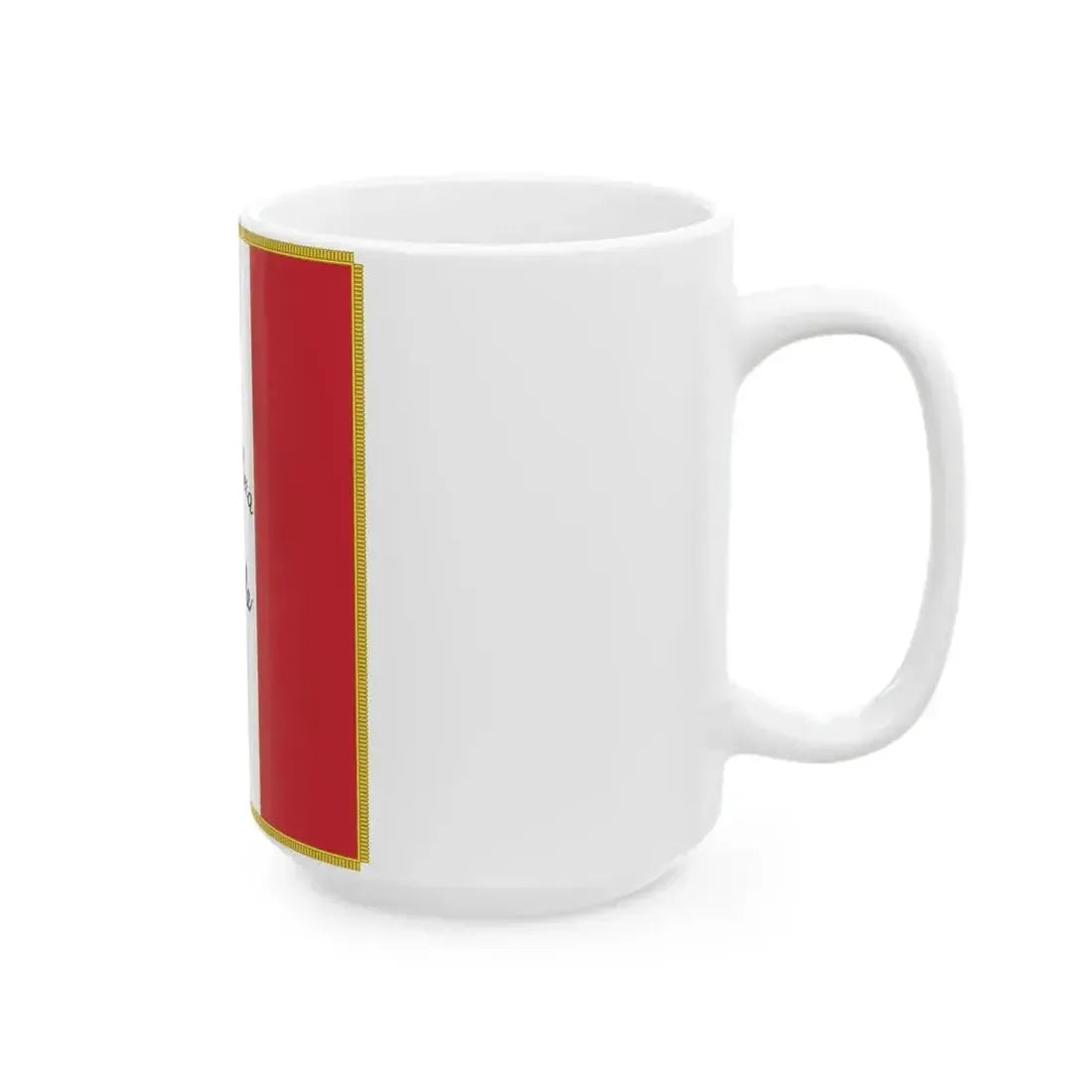 Flag of Italy with inscription Italia libera Dio lo vuole (Italy) White Coffee Mug - Go Mug Yourself