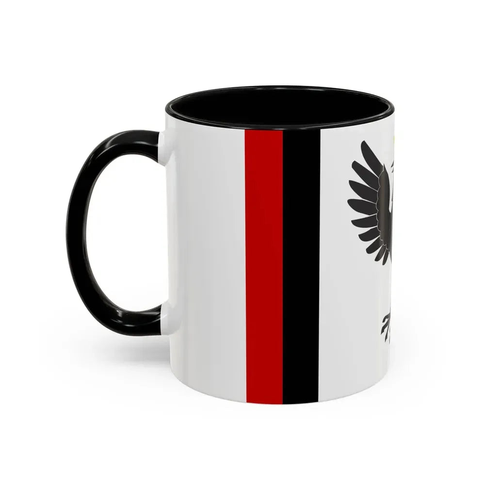 Flag of Ivano Frankivsk Oblast Ukraine - Accent Coffee Mug - Go Mug Yourself
