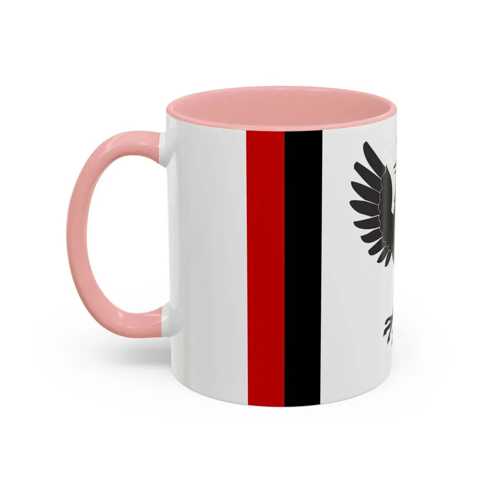 Flag of Ivano Frankivsk Oblast Ukraine - Accent Coffee Mug - Go Mug Yourself