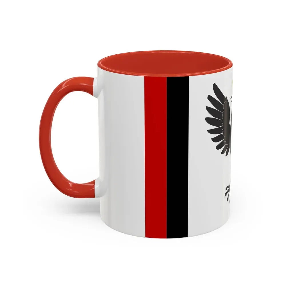 Flag of Ivano Frankivsk Oblast Ukraine - Accent Coffee Mug - Go Mug Yourself