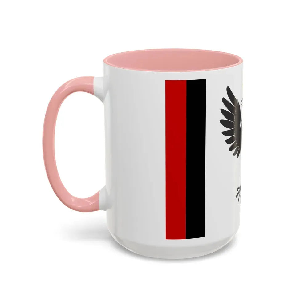 Flag of Ivano Frankivsk Oblast Ukraine - Accent Coffee Mug - Go Mug Yourself