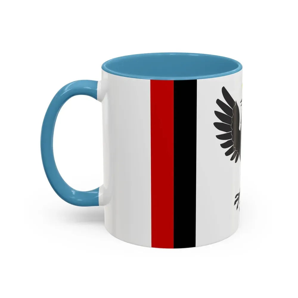 Flag of Ivano Frankivsk Oblast Ukraine - Accent Coffee Mug - Go Mug Yourself