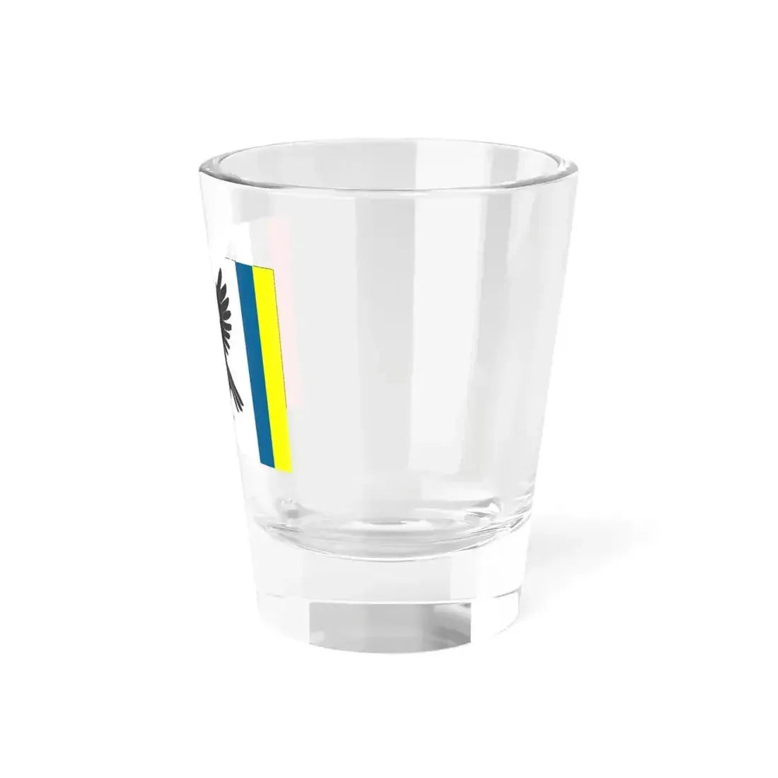 Flag of Ivano Frankivsk Oblast Ukraine - Shot Glass 1.5oz - Go Mug Yourself