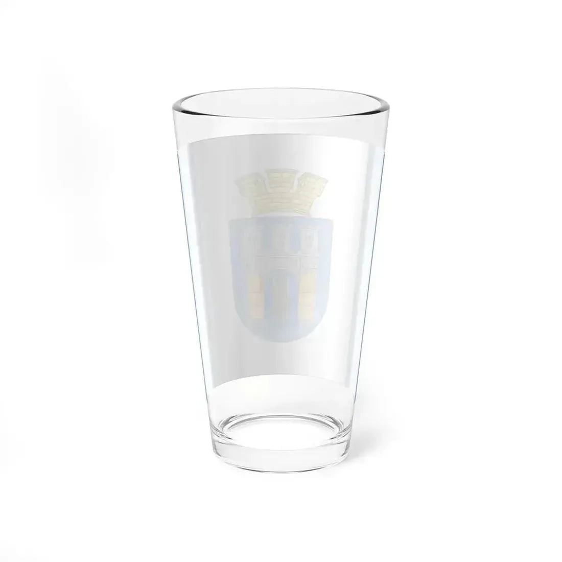 Flag of Ivano Frankivsk Ukraine - Pint Glass 16oz - Go Mug Yourself