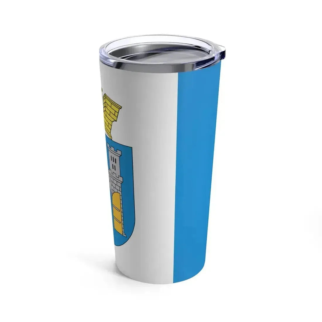 Flag of Ivano Frankivsk Ukraine - Tumbler 20oz - Go Mug Yourself