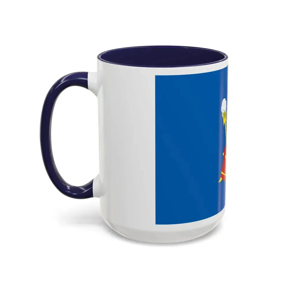 Flag of Ivanovo Russia - Accent Coffee Mug - Go Mug Yourself