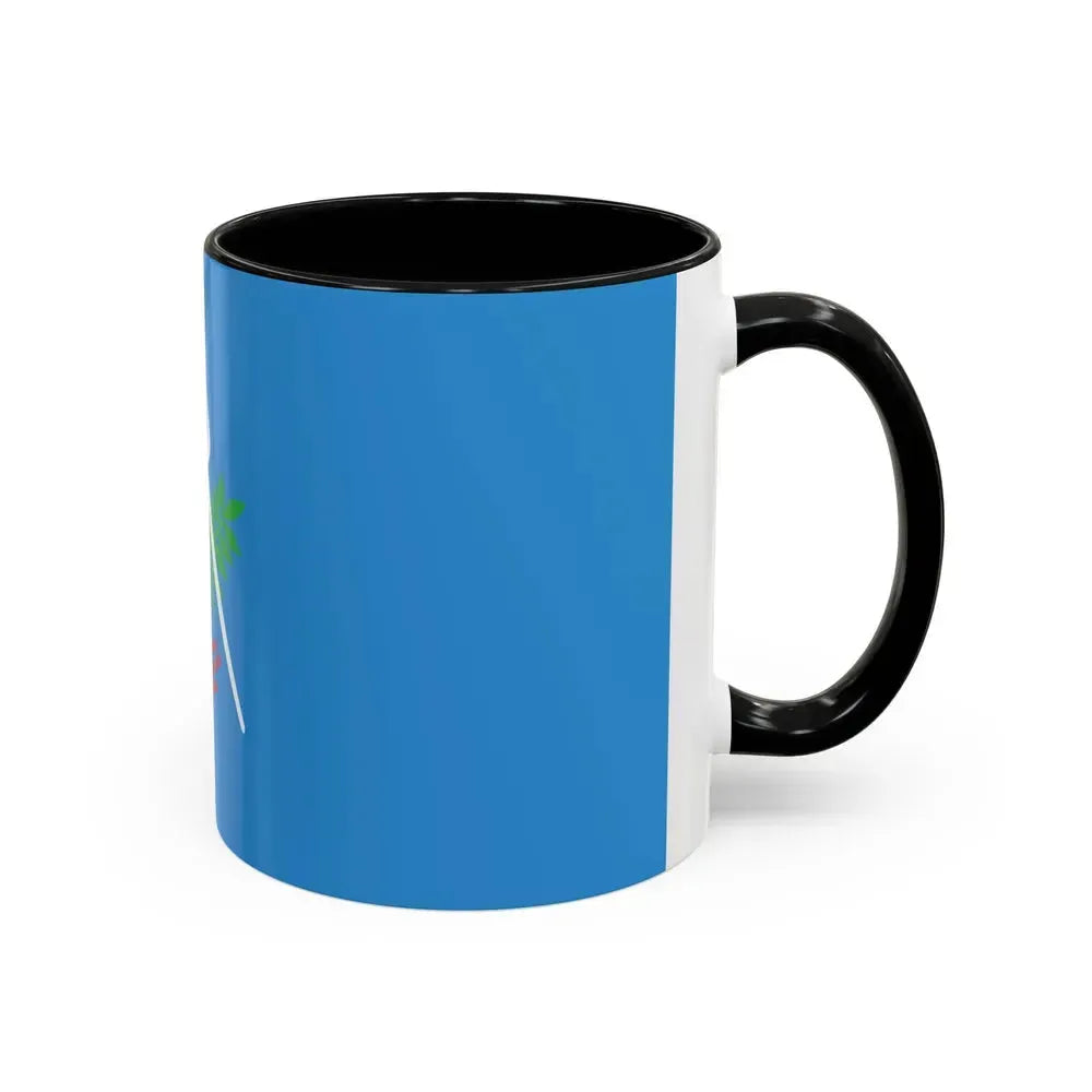 Flag of Izhevsk Russia - Accent Coffee Mug - Go Mug Yourself