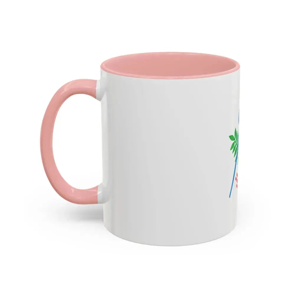 Flag of Izhevsk Russia - Accent Coffee Mug - Go Mug Yourself