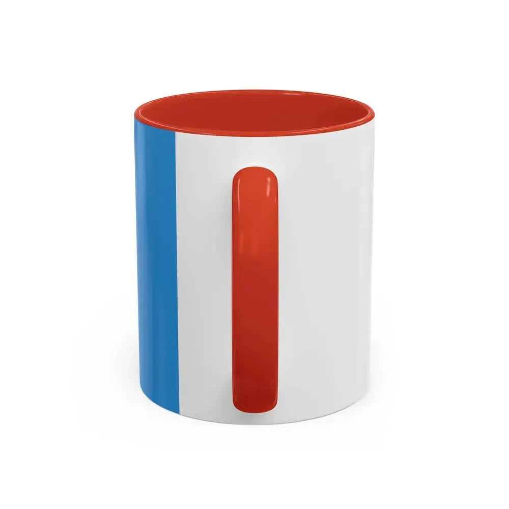 Flag of Izhevsk Russia - Accent Coffee Mug - Go Mug Yourself